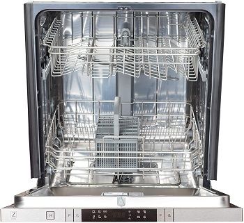 24 in. Top Control Dishwasher in Red Gloss review