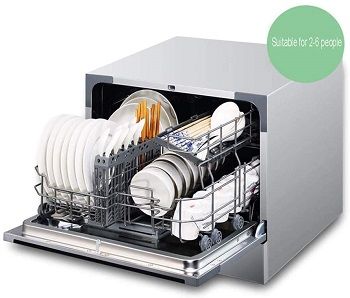 DHINGM Fully Automatic Portable Dishwasher review