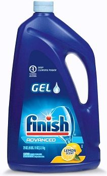 Finish Dishwasher Liquid Gel Detergent